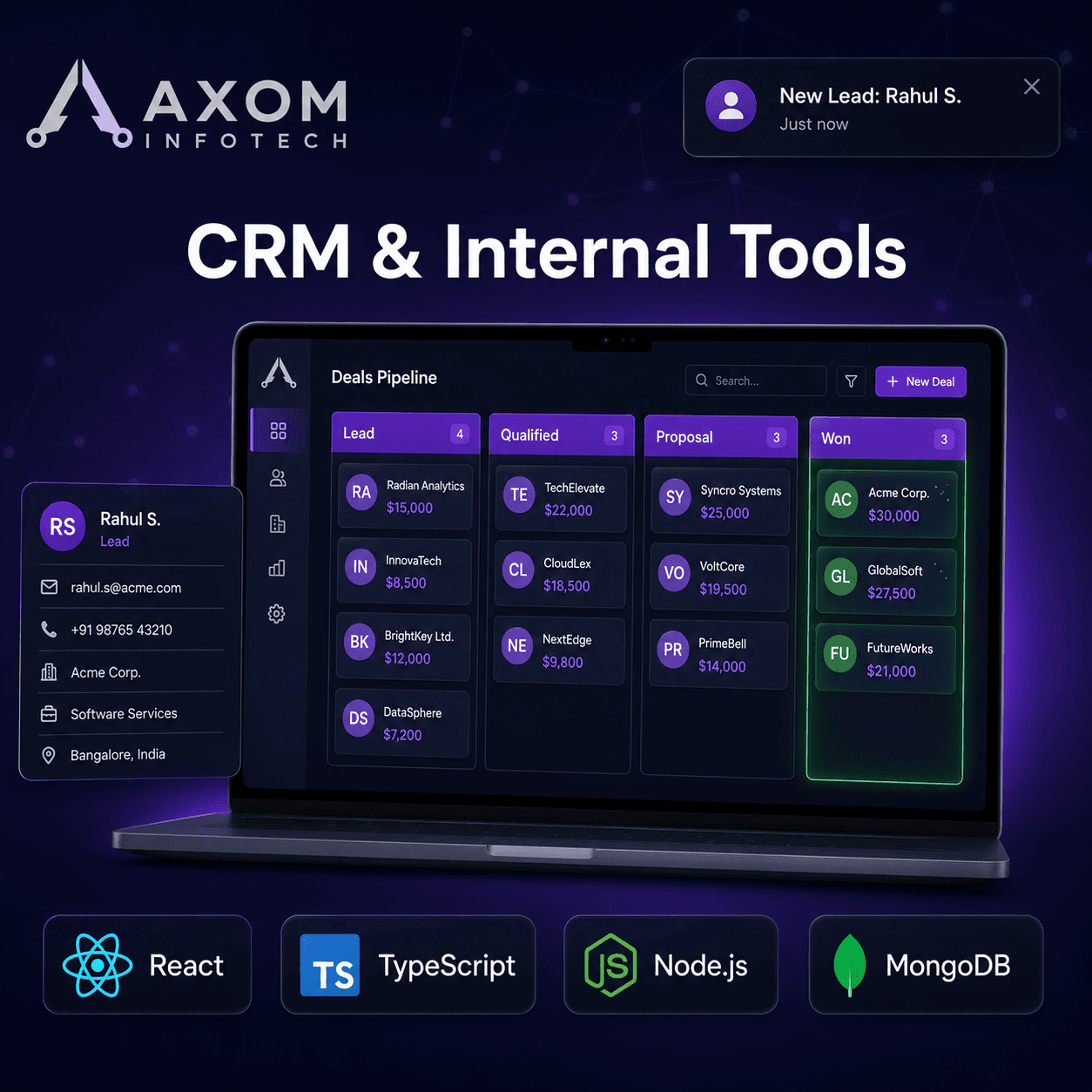 CRM & Internal Tools